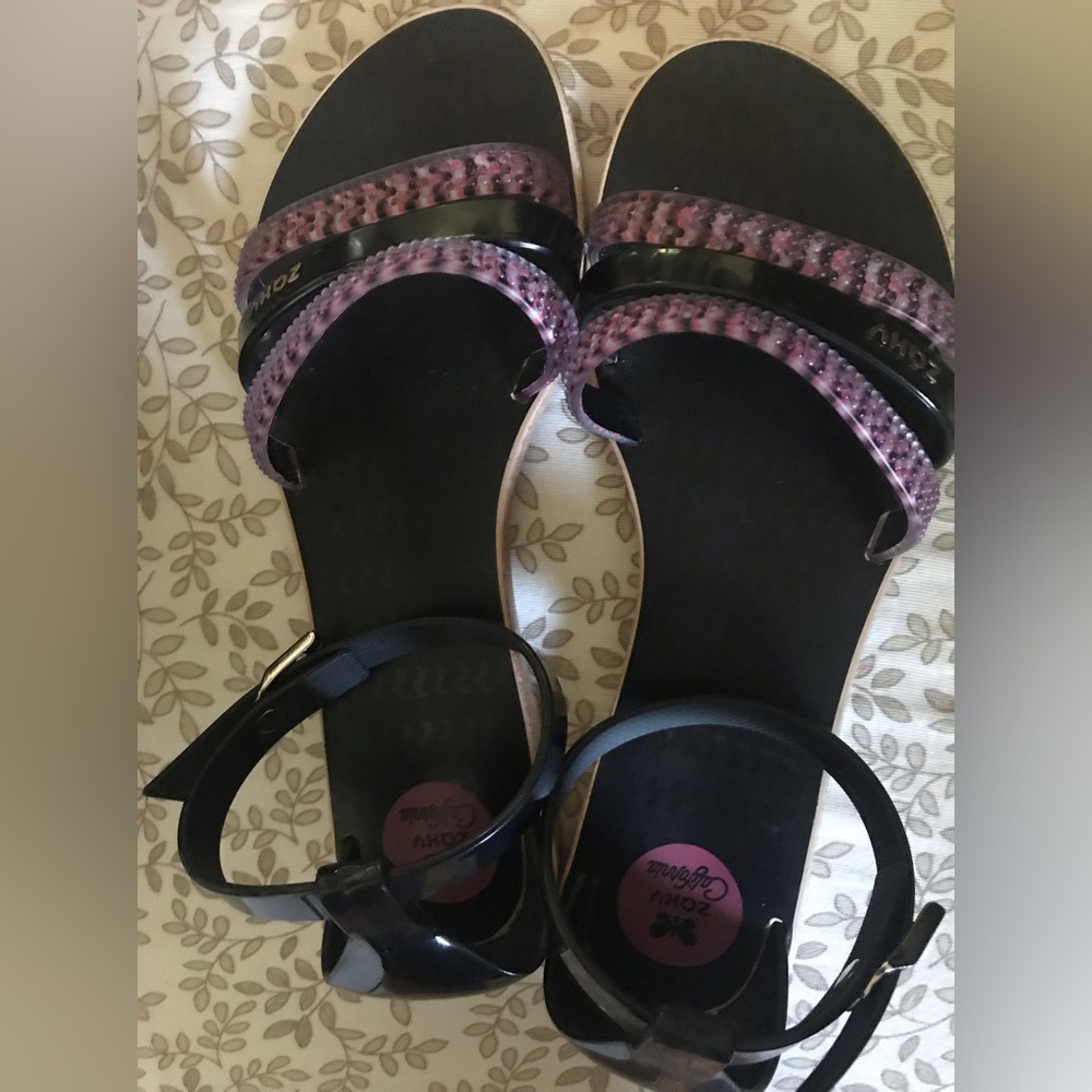Zaxy California Jelly Sandals - Size 6